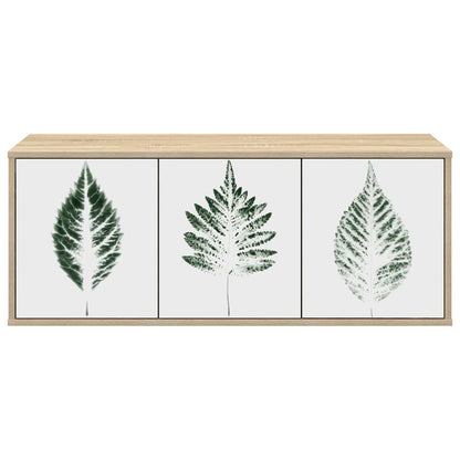Wall-mounted TV Cabinet HANAU 102 x 33 x 40 cm Sonoma Oak