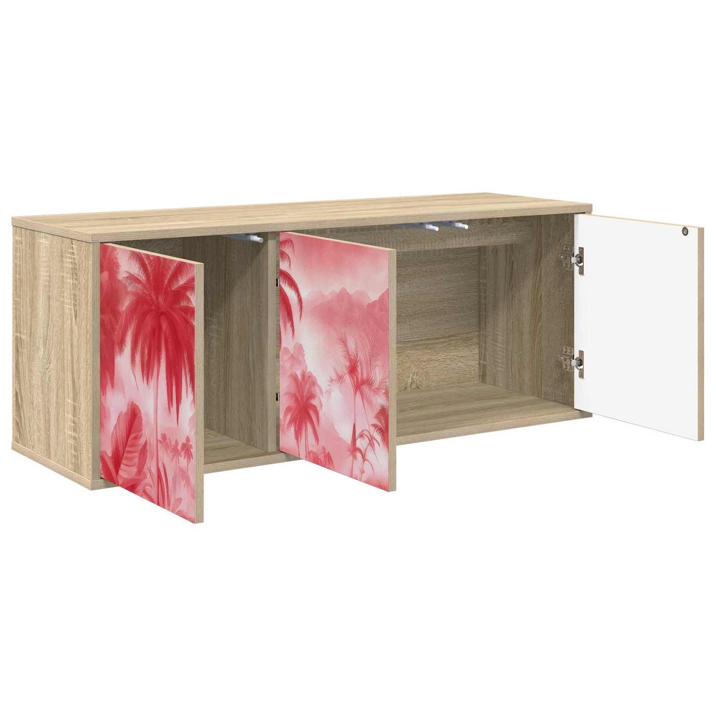 Wall-mounted TV Cabinet AACHEN 102 x 33 x 40 cm Sonoma Oak