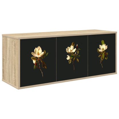 Wall-mounted TV Cabinet BREMEN 102 x 33 x 40 cm Sonoma Oak