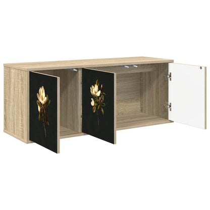 Wall-mounted TV Cabinet BREMEN 102 x 33 x 40 cm Sonoma Oak