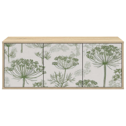 Wall-mounted TV Cabinet GOTHA 102 x 33 x 40 cm Sonoma Oak