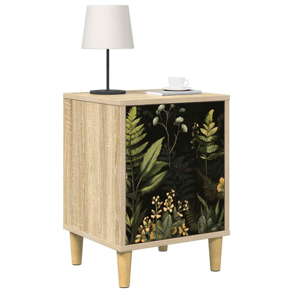 Bedside Cabinet RHENEN Sonoma Oak 36 x 33 x 50 cm