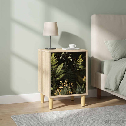 Bedside Cabinet RHENEN 2 pcs Sonoma Oak 36 x 33 x 50 cm
