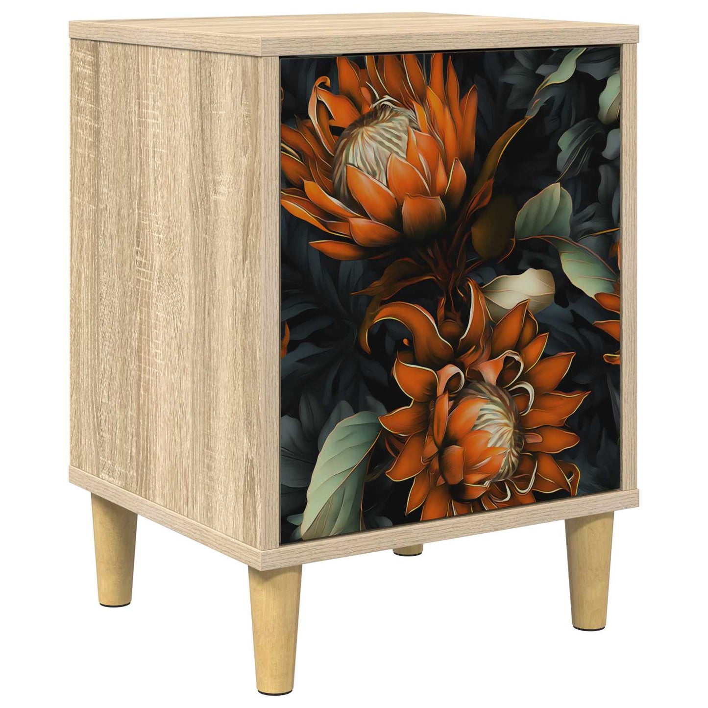 Bedside Cabinet LOCHEM Sonoma Oak 36 x 33 x 50 cm