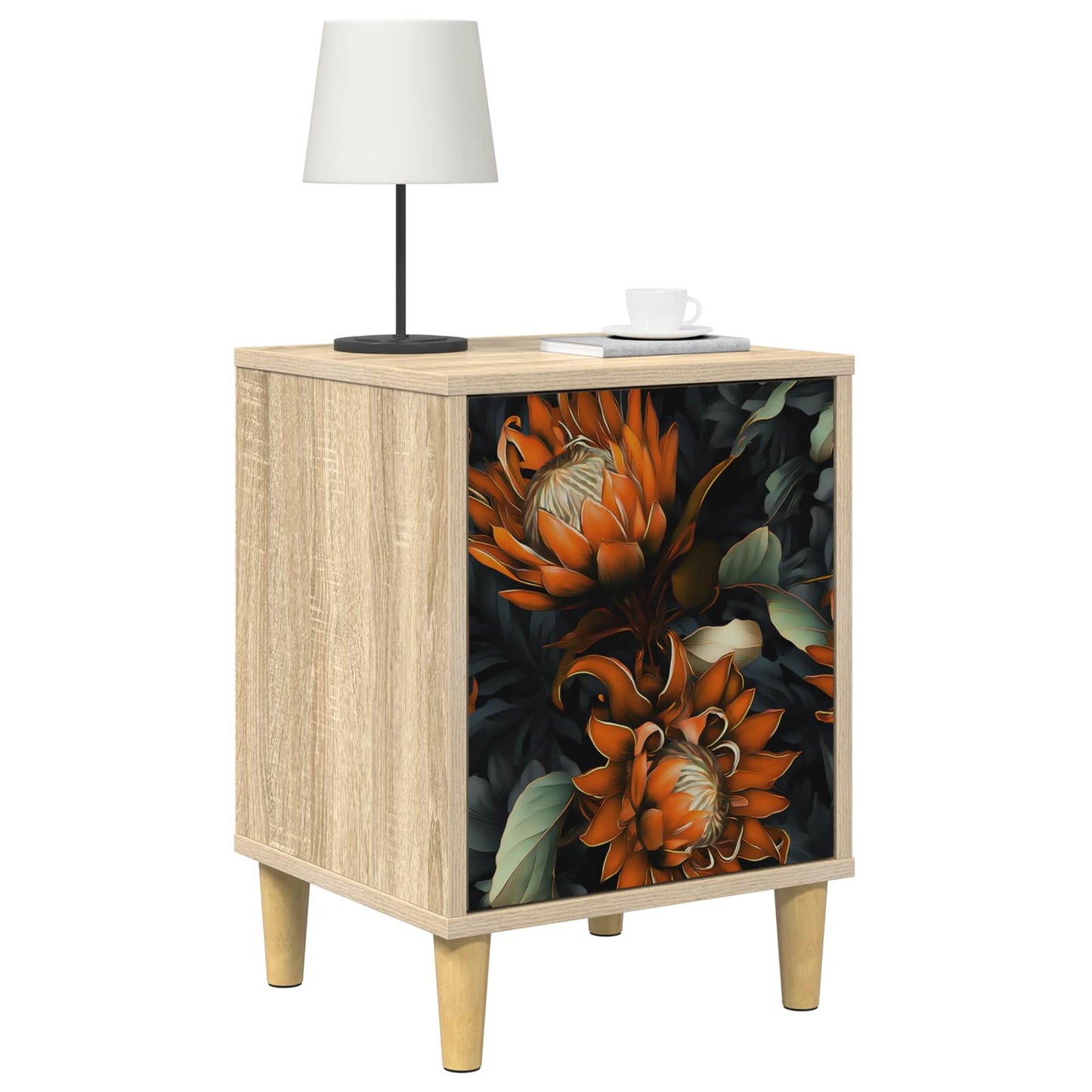 Bedside Cabinet LOCHEM 2 pcs Sonoma Oak 36 x 33 x 50 cm