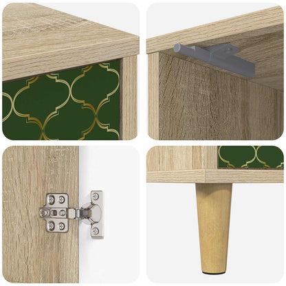 Bedside Cabinet GELEEN Sonoma Oak 36 x 33 x 50 cm