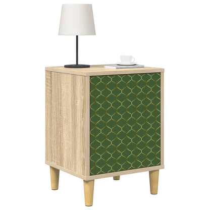 Bedside Cabinet GELEEN Sonoma Oak 36 x 33 x 50 cm