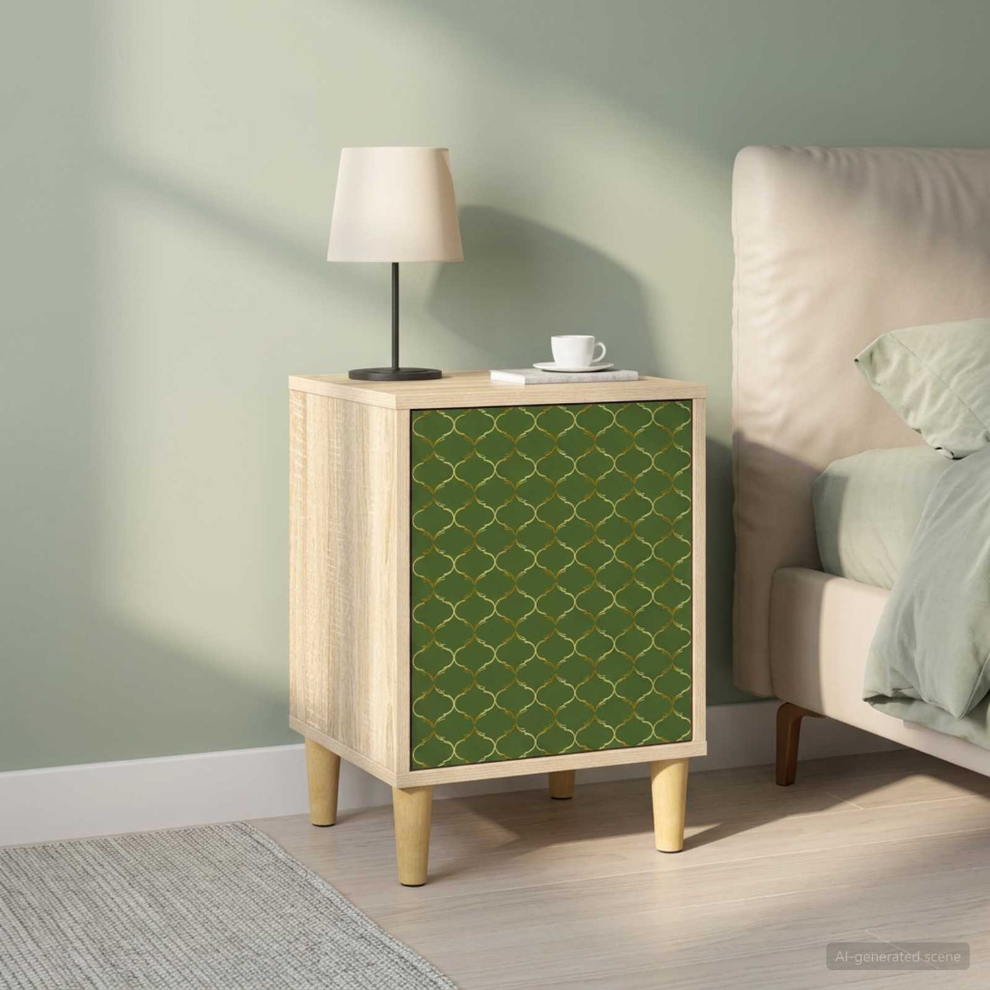 Bedside Cabinet GELEEN 2 pcs Sonoma Oak 36 x 33 x 50 cm