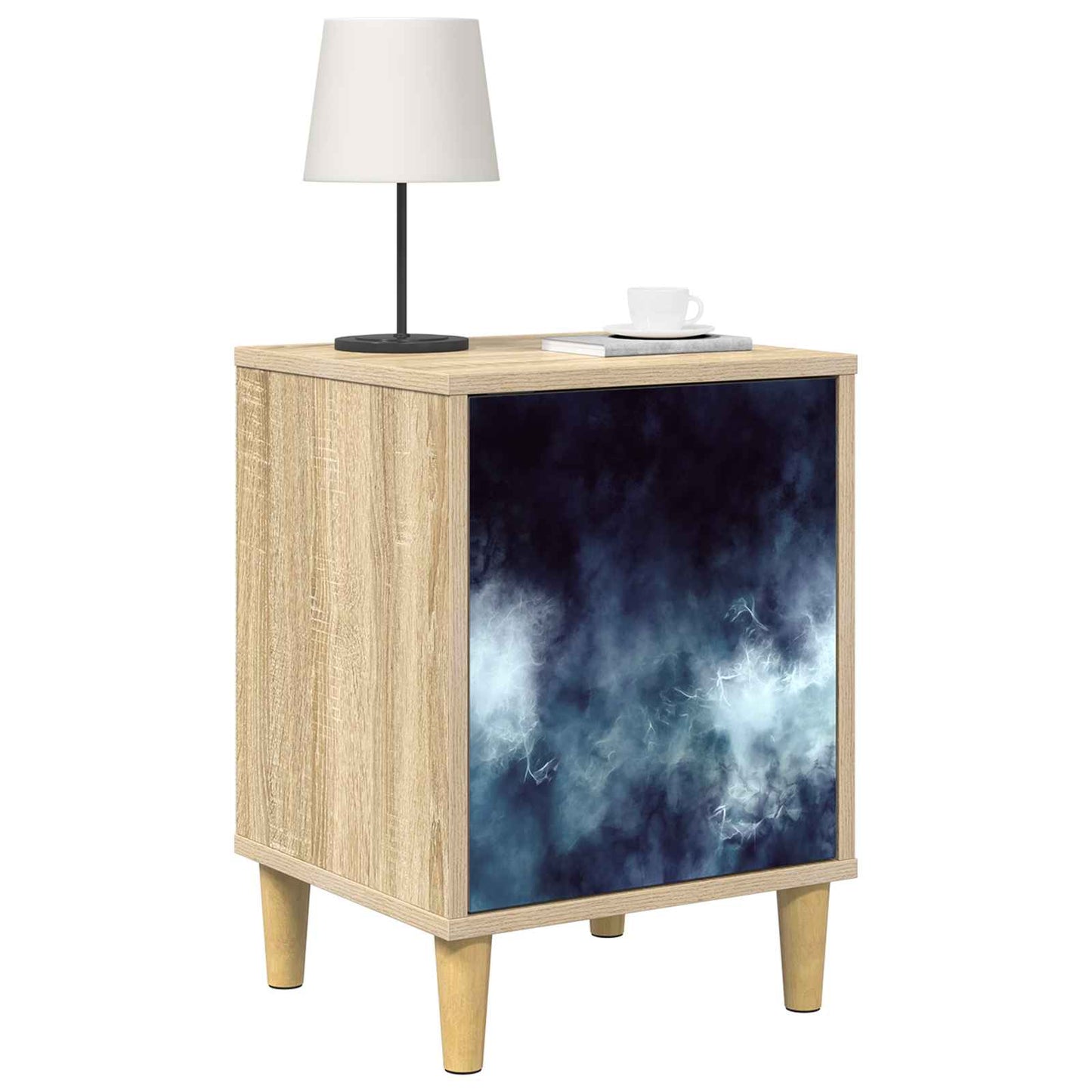 Bedside Cabinet RAALTE Sonoma Oak 36 x 33 x 50 cm