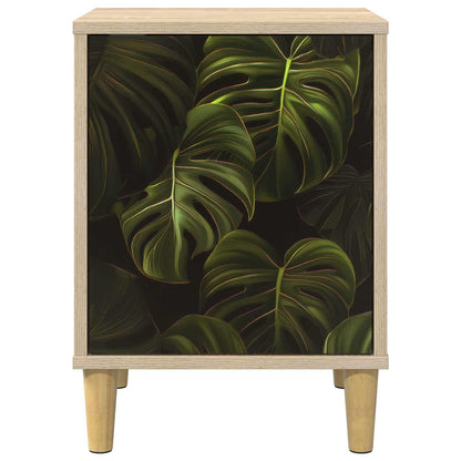Bedside Cabinet ELBURG 2 pcs Sonoma Oak 36 x 33 x 50 cm