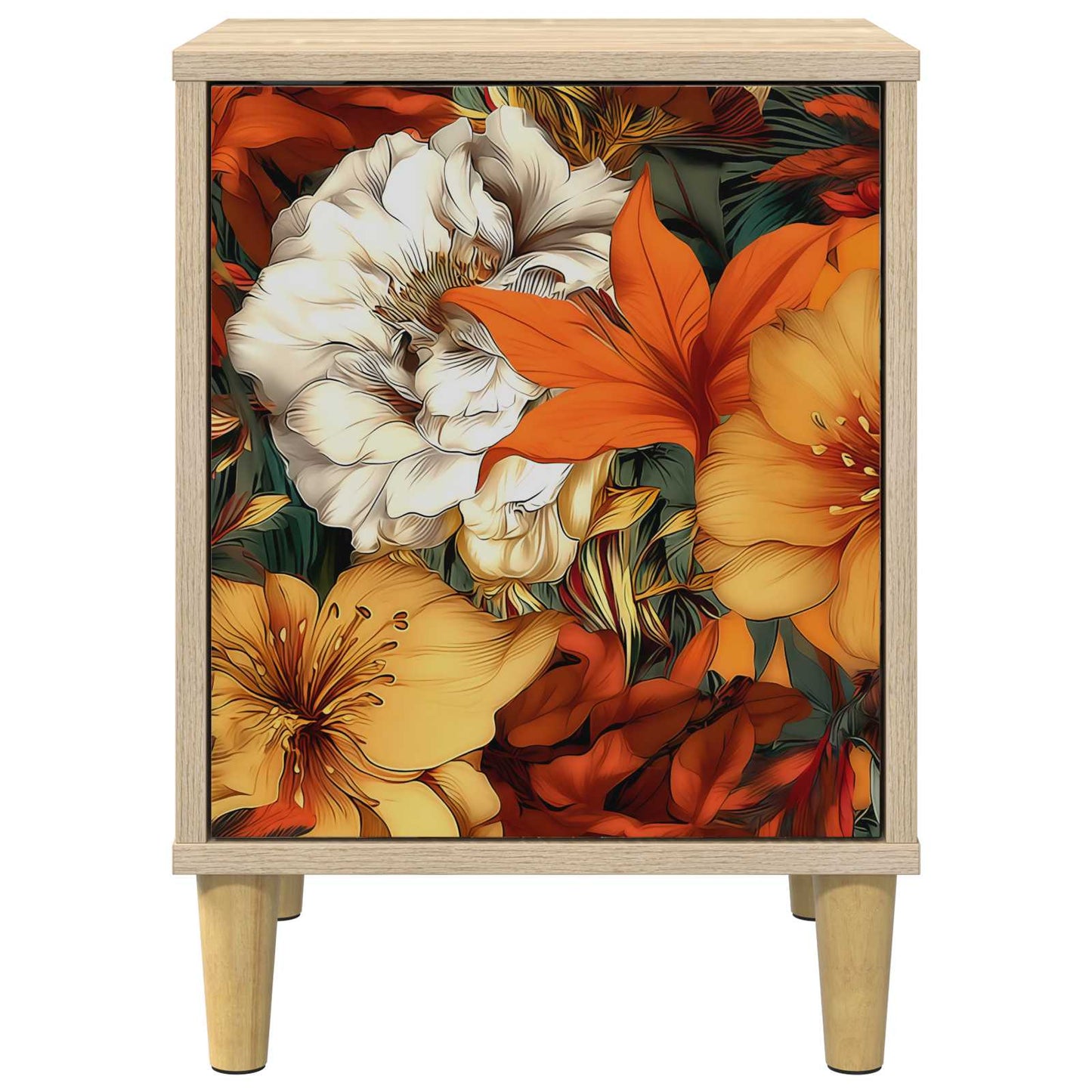 Bedside Cabinet GENNEP Sonoma Oak 36 x 33 x 50 cm