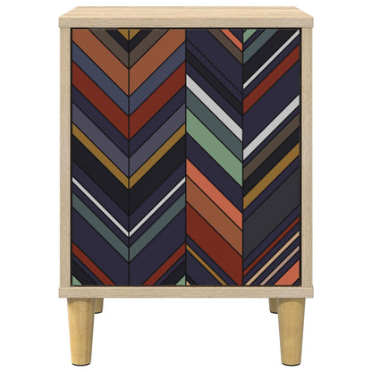 Bedside Cabinet OMMEN Sonoma Oak 36 x 33 x 50 cm