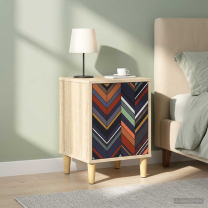 Bedside Cabinet OMMEN 2 pcs Sonoma Oak 36 x 33 x 50 cm