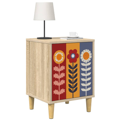 Bedside Cabinet ESSEN Sonoma Oak 36 x 33 x 50 cm