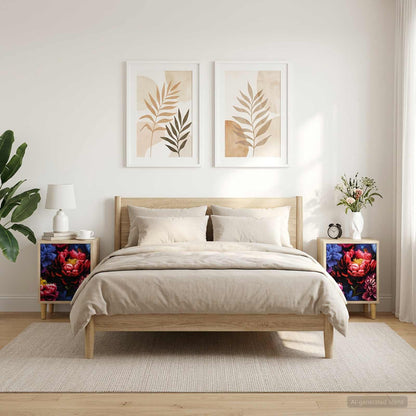 Bedside Cabinet KIEL 2 pcs Sonoma Oak 36 x 33 x 50 cm