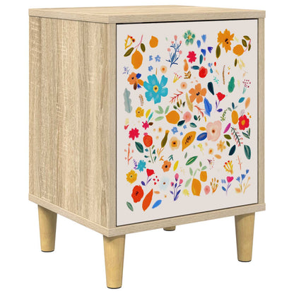 Bedside Cabinet MAINZ Sonoma Oak 36 x 33 x 50 cm
