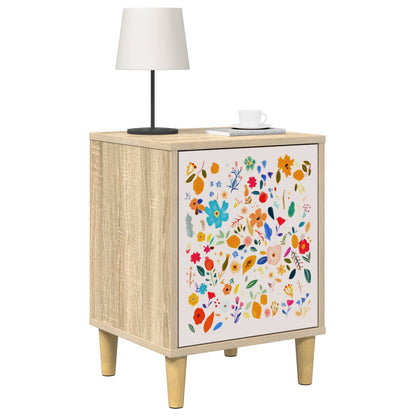 Bedside Cabinet MAINZ Sonoma Oak 36 x 33 x 50 cm
