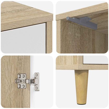 Bedside Cabinet HANAU Sonoma Oak 36 x 33 x 50 cm