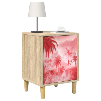 Bedside Cabinet AACHEN Sonoma Oak 36 x 33 x 50 cm