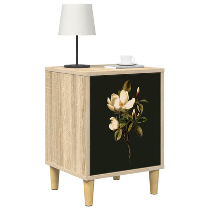 Bedside Cabinet BREMEN Sonoma Oak 36 x 33 x 50 cm