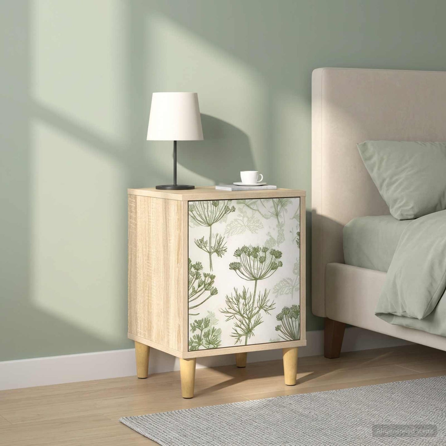 Bedside Cabinet GOTHA 2 pcs Sonoma Oak 36 x 33 x 50 cm