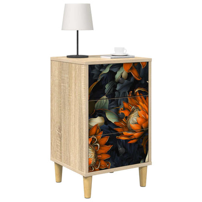 Bedside Cabinet LOCHEM Sonoma Oak 36 x 33 x 60 cm