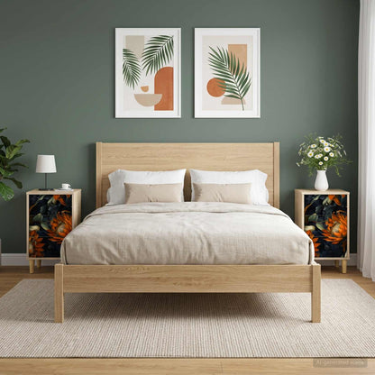 Bedside Cabinet LOCHEM 2 pcs Sonoma Oak 36 x 33 x 60 cm