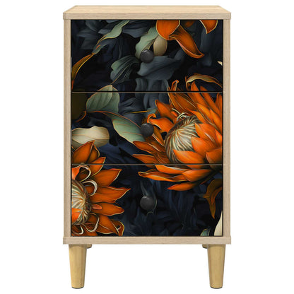 Bedside Cabinet LOCHEM 2 pcs Sonoma Oak 36 x 33 x 60 cm