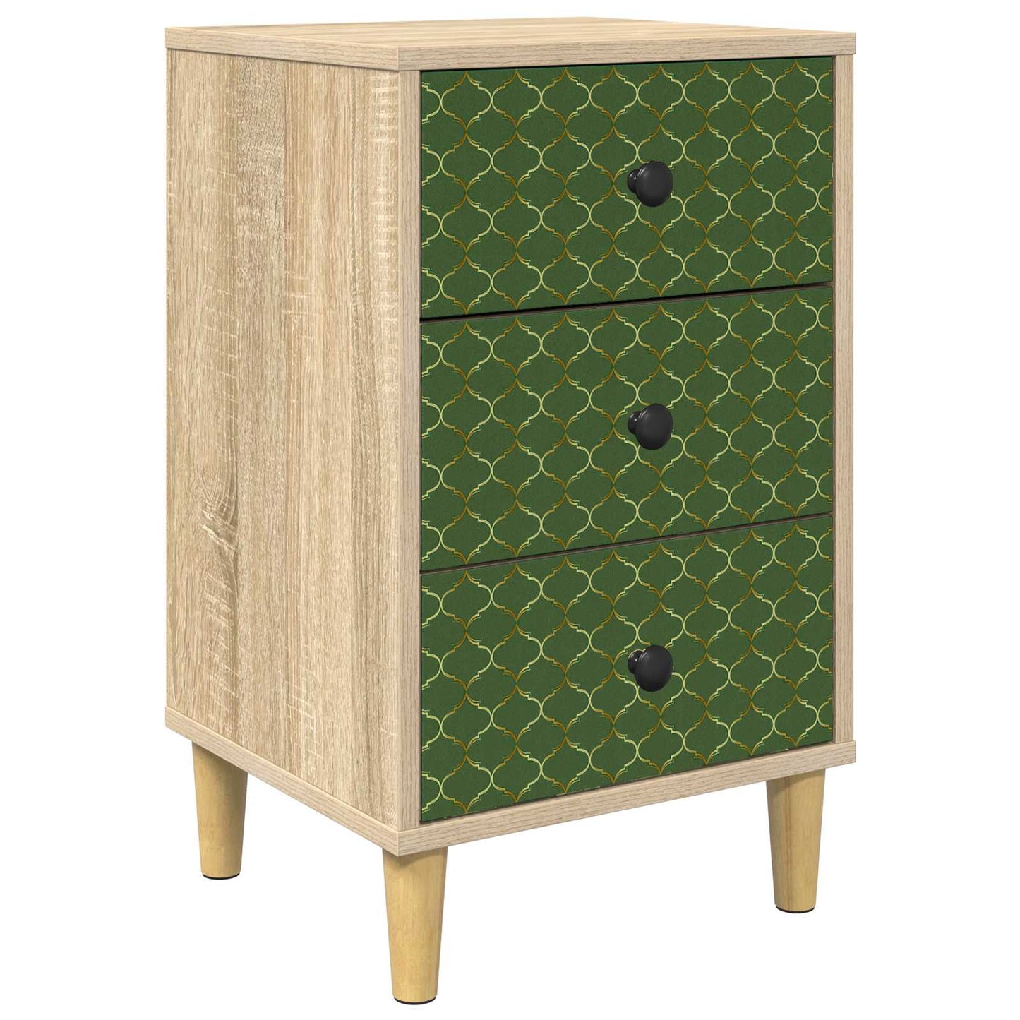 Bedside Cabinet GELEEN Sonoma Oak 36 x 33 x 60 cm