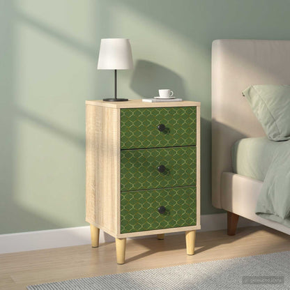 Bedside Cabinet GELEEN 2 pcs Sonoma Oak 36 x 33 x 60 cm