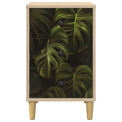 Bedside Cabinet ELBURG 2 pcs Sonoma Oak 36 x 33 x 60 cm
