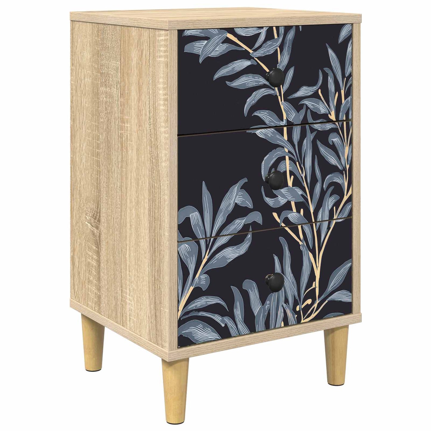 Bedside Cabinet DOKKUM Sonoma Oak 36 x 33 x 60 cm
