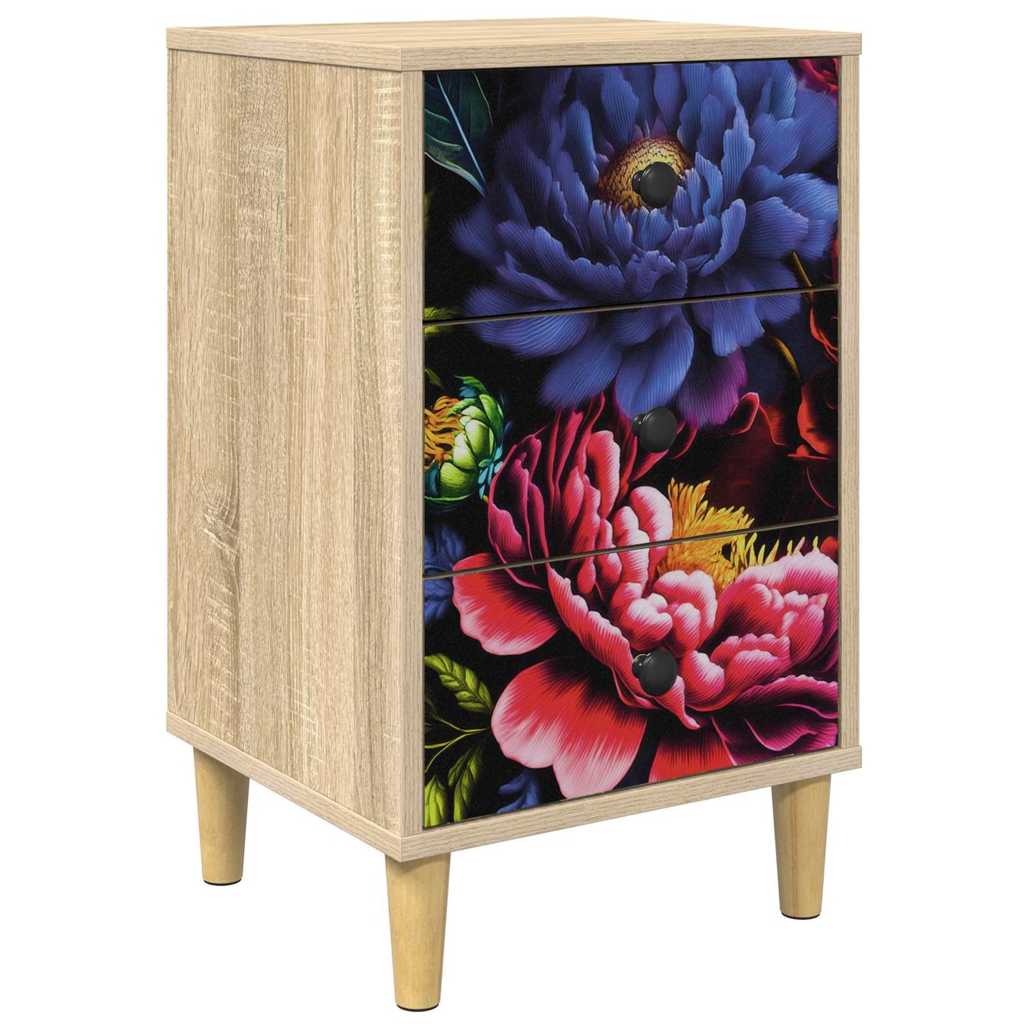 Bedside Cabinet KIEL Sonoma Oak 36 x 33 x 60 cm Engineered Wood