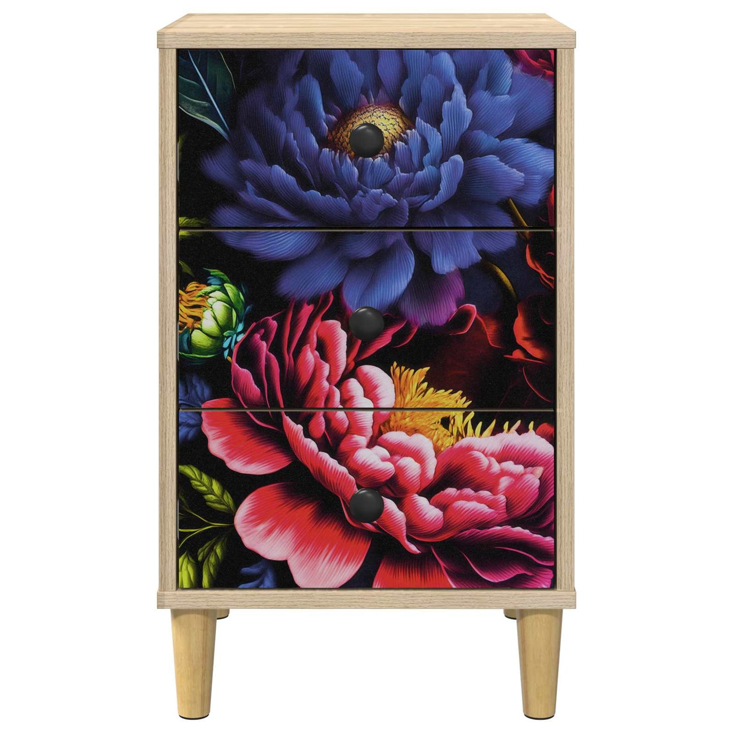 Bedside Cabinet KIEL Sonoma Oak 36 x 33 x 60 cm Engineered Wood