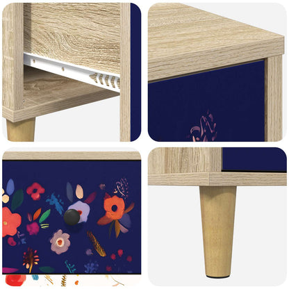Bedside Cabinet MAINZ Sonoma Oak 36 x 33 x 60 cm