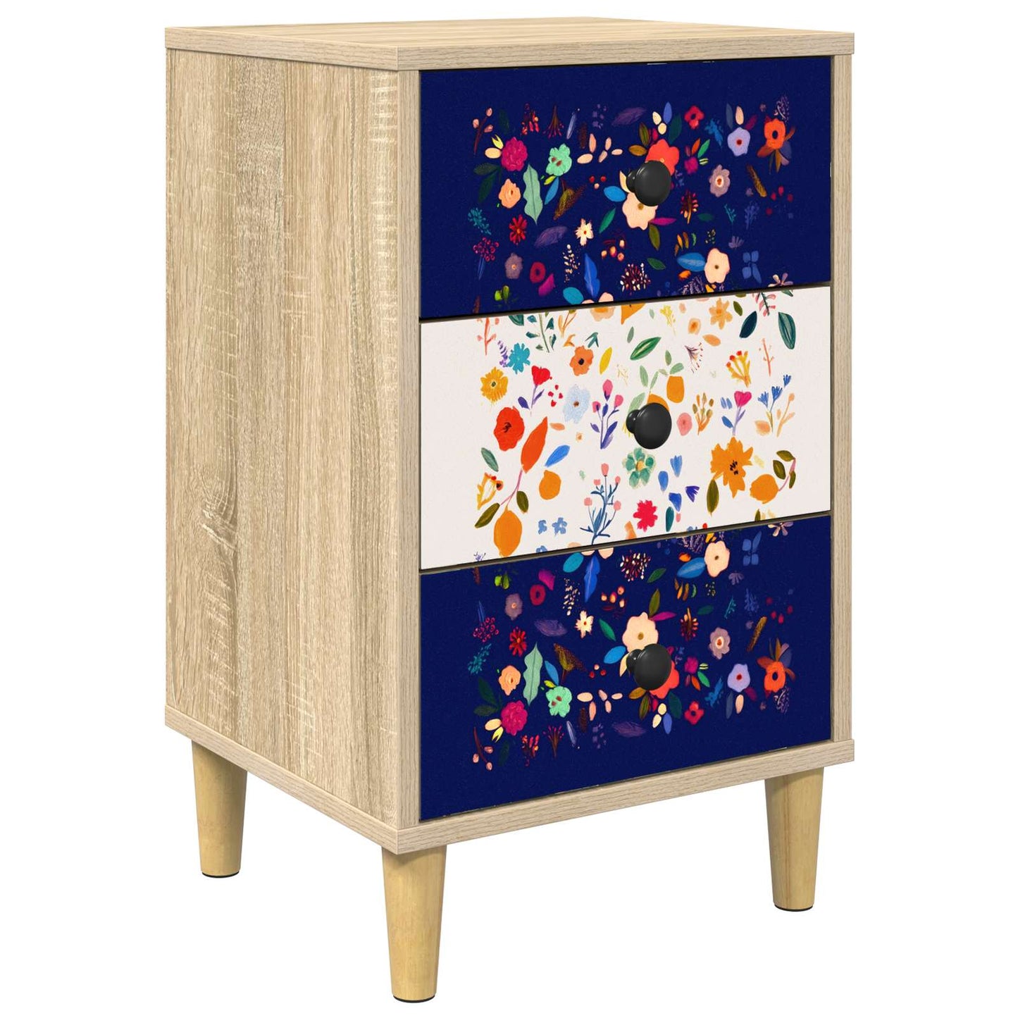 Bedside Cabinet MAINZ Sonoma Oak 36 x 33 x 60 cm