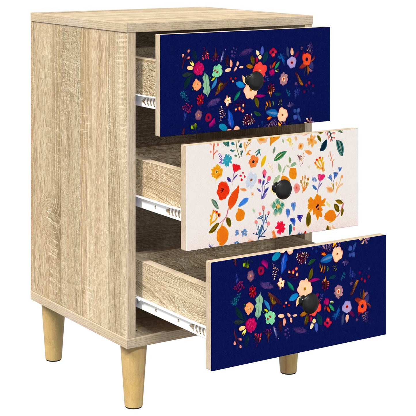 Bedside Cabinet MAINZ Sonoma Oak 36 x 33 x 60 cm