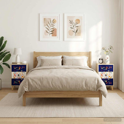 Bedside Cabinet MAINZ 2 pcs Sonoma Oak 36 x 33 x 60 cm