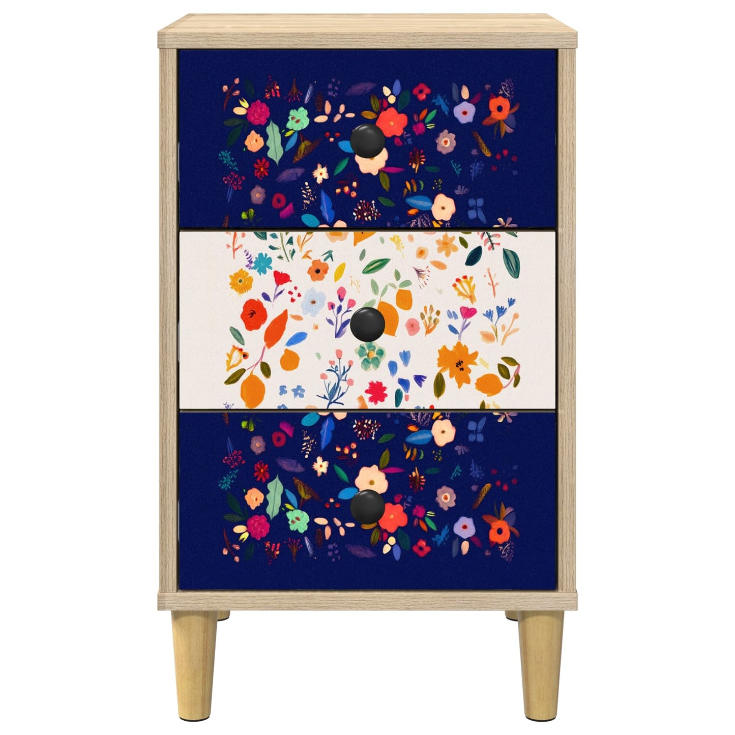 Bedside Cabinet MAINZ 2 pcs Sonoma Oak 36 x 33 x 60 cm