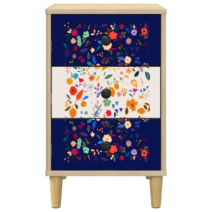 Bedside Cabinet MAINZ 2 pcs Sonoma Oak 36 x 33 x 60 cm