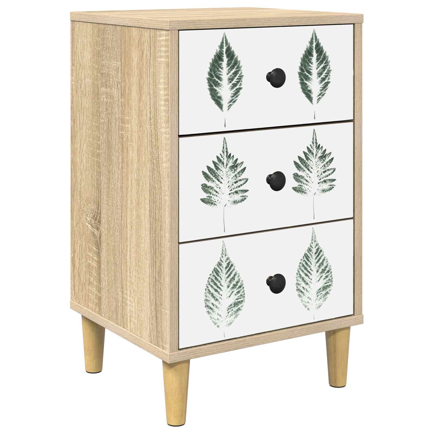 Bedside Cabinet HANAU Sonoma Oak 36 x 33 x 60 cm