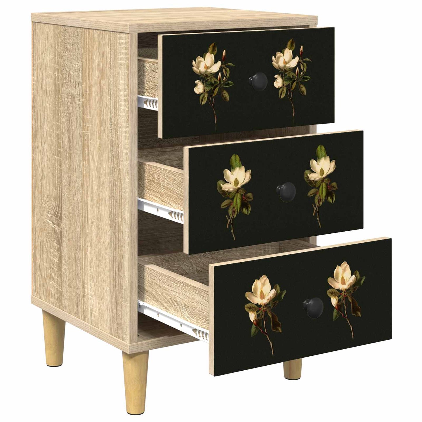 Bedside Cabinet BREMEN Sonoma Oak 36 x 33 x 60 cm