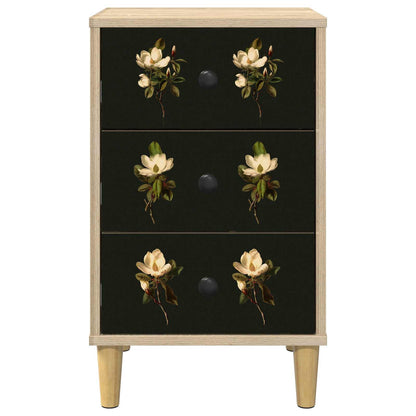 Bedside Cabinet BREMEN Sonoma Oak 36 x 33 x 60 cm