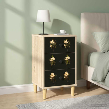 Bedside Cabinet BREMEN 2 pcs Sonoma Oak 36 x 33 x 60 cm