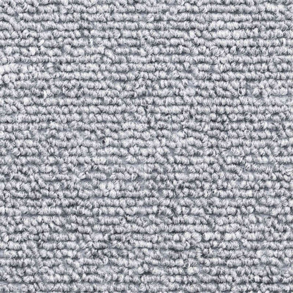Self-adhesive Stair Mats 15 pcs Light Grey 80 x 24.5 x 3.5 cm