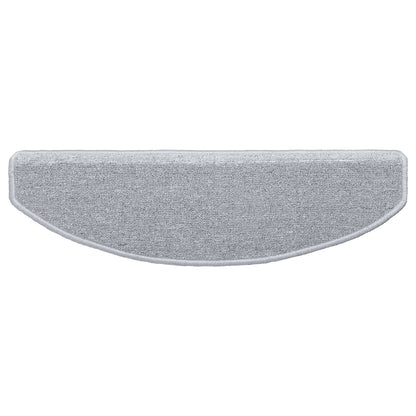 Self-adhesive Stair Mats 15 pcs Light Grey 80 x 24.5 x 3.5 cm