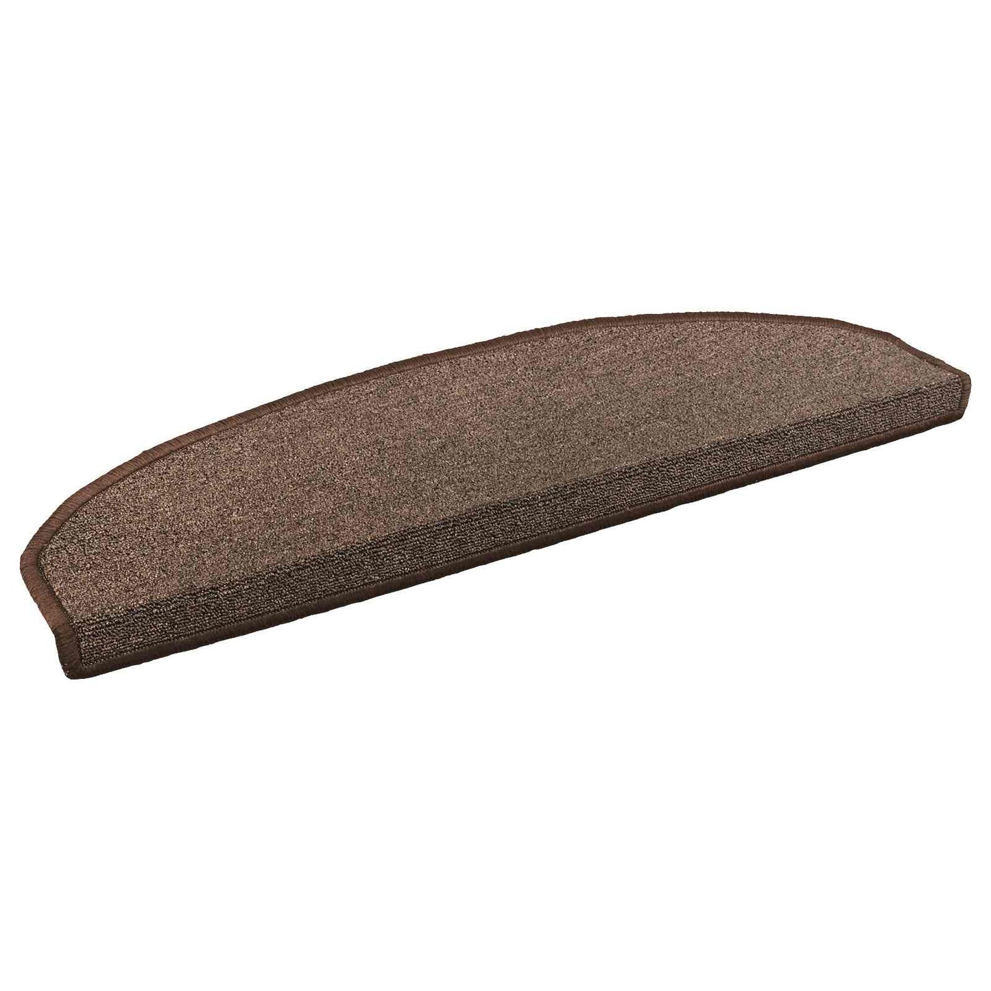 Self-adhesive Stair Mats 15 pcs Coffee Brown 80 x 24.5 x 3.5 cm