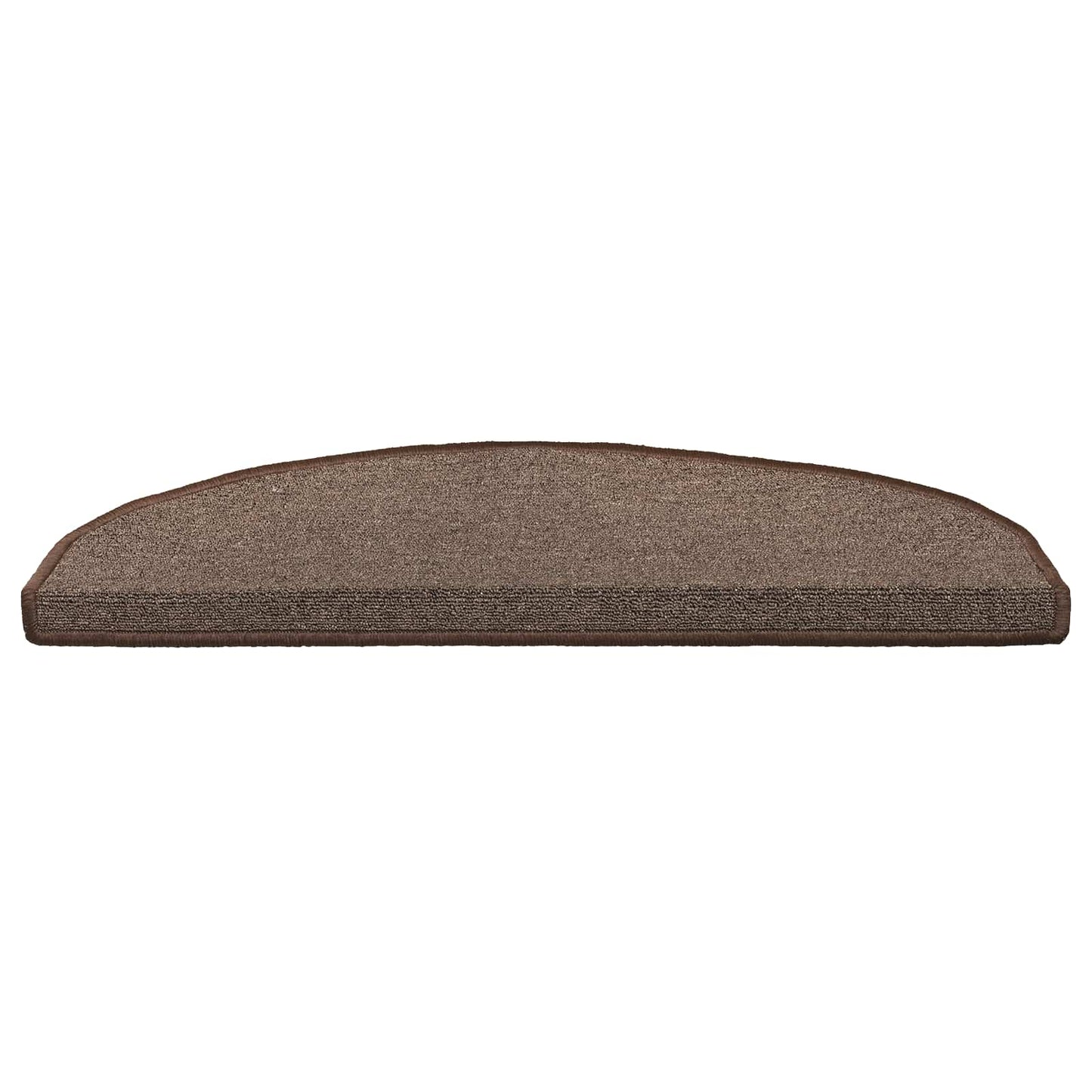 Self-adhesive Stair Mats 15 pcs Coffee Brown 80 x 24.5 x 3.5 cm
