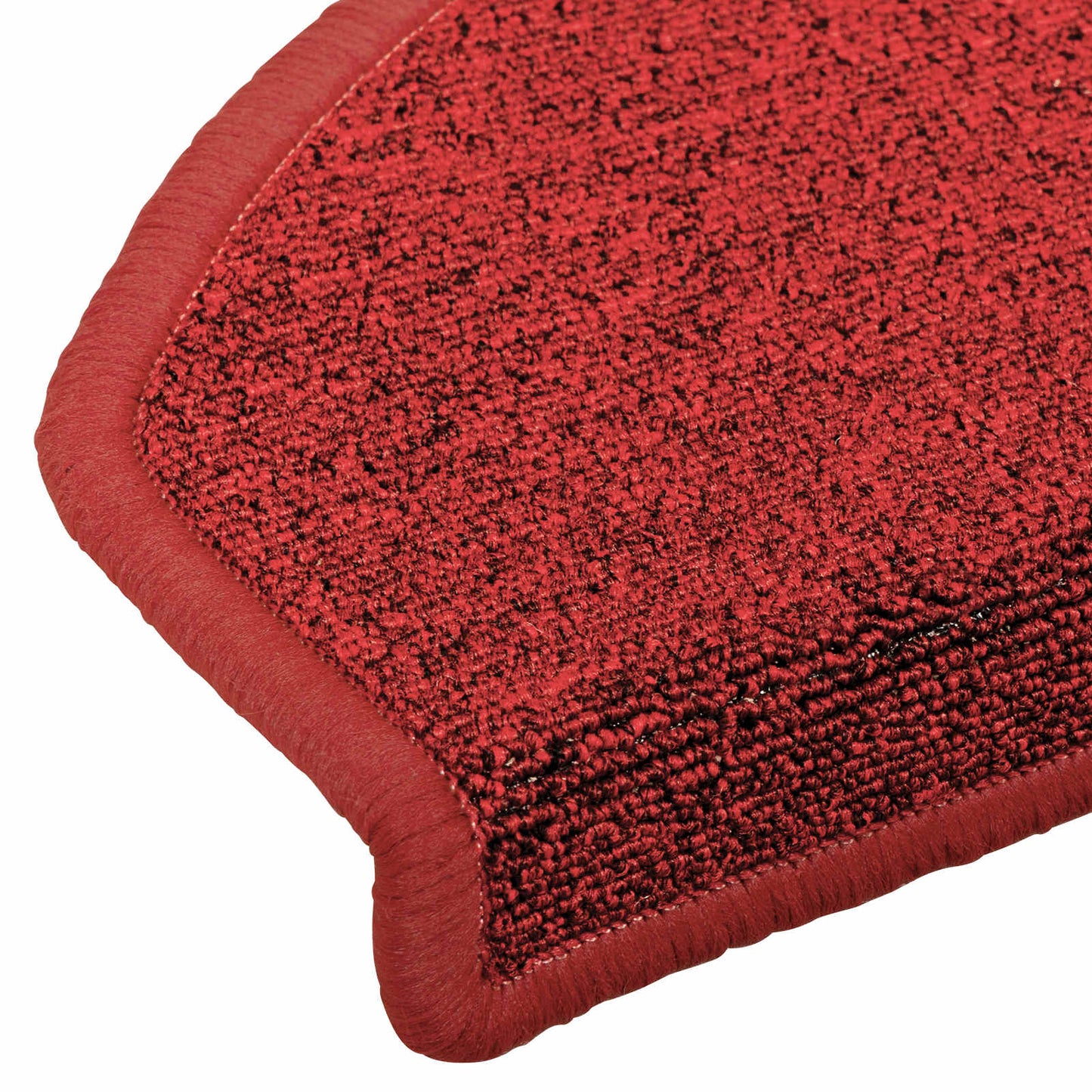 Self-adhesive Stair Mats 15 pcs Red 80 x 24.5 x 3.5 cm