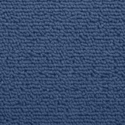 Self-adhesive Stair Mats 15 pcs Blue 80 x 24.5 x 3.5 cm